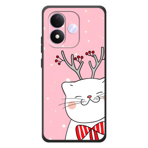 Чехол на тематику: Коты для Xiaomi Redmi Note 17 (Зимний кот)