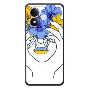 Чехол на Xiaomi Redmi Note 17 Украинский дизайн (Украинка на всю голову)