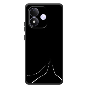 Чехол с картинками на черном фоне для Xiaomi Redmi Note 17 – Дорога