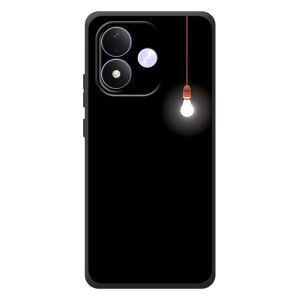 Чехол с картинками на черном фоне для Xiaomi Redmi Note 17 – Лампочка
