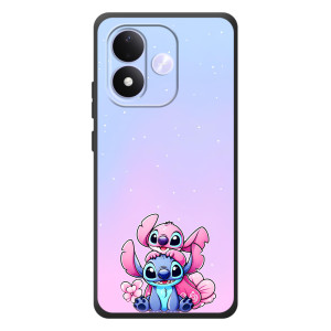Чехол с рисунком Стич для Xiaomi Redmi Note 17 – Энджл и Стич