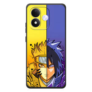 Купить Чехлы на телефон с принтом Anime для Xiaomi Redmi Note 17 – Naruto Vs Sasuke