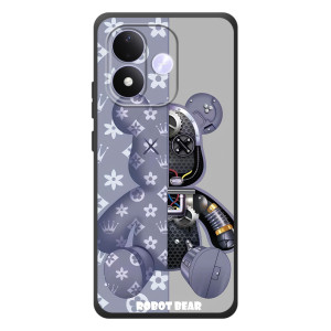 Силиконовый чехол для Xiaomi Redmi Note 17 – Медведь Louis Vuitton