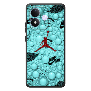 Силиконовый Чехол Nike Air Jordan на Сяоми Редми Ноте 17 – Джордан Найк