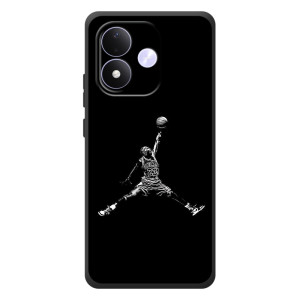 Силиконовый Чехол Nike Air Jordan на Сяоми Редми Ноте 17 – Джордан