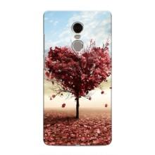 Чехлы для любимой на Сяомі Редмі Ноут 4 (VPrint) (Дерево серце)