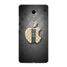 Чохли  GUCCI для Сяомі Редмі Ноут 4 (AlphaPrint) (Apple gucci)