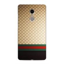 Чохли  GUCCI для Сяомі Редмі Ноут 4 (AlphaPrint) (Гуччі Фон)
