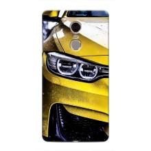 Чохли з Машинами на Сяомі Редмі Ноут 4 (VPrint) (Жовта машина)