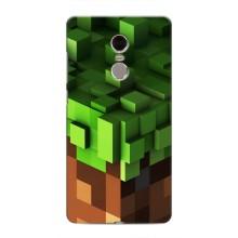 Чохол Майнкрафт на Xiaomi Redmi Note 4 (AlphaPrint) Minecraft (текстура Майнкрафт)
