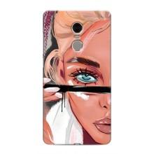 Чохол з друком для Xiaomi Redmi Note 4 - (Мода) (AlphaPrint) (Макіяж)