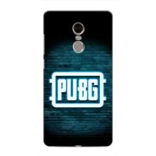 Чеjхол PUBG для Сяомі Редмі Ноут 4 (AlphaPrint) (Лого PUBG)