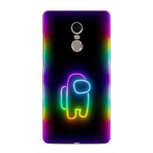 Чохли Амонг Ас для Xiaomi Redmi Note 4 (AlphaPrint) (Яскравий скін)