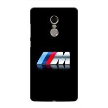 Чохол для Сяомі Редмі Ноут 4 - з принтом БМВ (AlphaPrint) (AMG)