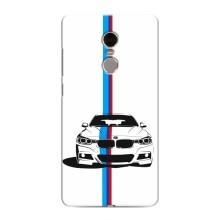 Чохол для Сяомі Редмі Ноут 4 - з принтом БМВ (AlphaPrint) (Машина БМВ)