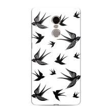 Чохол з пташками на Xiaomi Redmi Note 4 (VPrint) (Ластівки)