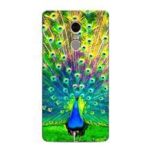 Чохол з пташками на Xiaomi Redmi Note 4 (VPrint) (Яскравий Павлин)