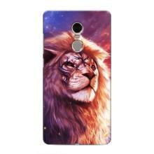 Чохол з картинкою ЛЕВ для Xiaomi Redmi Note 4 (VPrint) (Красочний Лев)