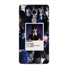 Чохли Венсдей на Xiaomi Redmi Note 4 Уенсдей (AlphaPrint) (колаж Венздей)