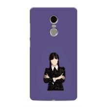 Чохли Венсдей на Xiaomi Redmi Note 4 Уенсдей (AlphaPrint) (Венздей у чорному)