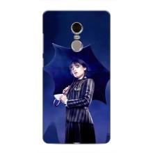 Чохли Венсдей на Xiaomi Redmi Note 4 Уенсдей (AlphaPrint) (Венздей з парасолькою)