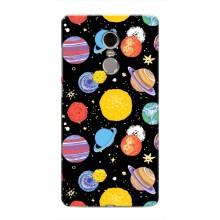 Космічні Чохли для Сяомі Редмі Ноут 4 (VPrint) (Намальовані планети)