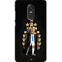 Чехлы для Xiaomi Redmi Note 4X (Leo чемпион) (AlphaPrint) (Месси Король)