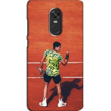 Чохли з прінтом Спортивна тематика для Xiaomi Redmi Note 4X – Алькарас Тенісист