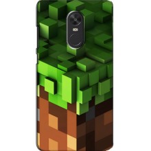 Чехол Майнкрафт на Xiaomi Redmi Note 4X (AlphaPrint) Minecraft (текстура Майнкрафт)