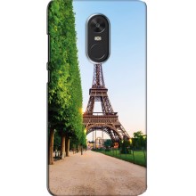 Чехол Эйфелева Башня для Xiaomi Redmi Note 4X - (AlphaPrint) (Дорога в Париж)