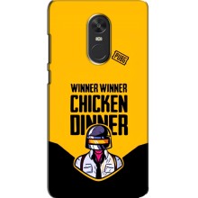 Чехол PUBG для Сяоми Редми Ноут 4Х (AlphaPrint) (Pubg шлем)
