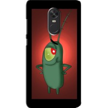 Чехол с картинкой "Одноглазый Планктон" на Xiaomi Redmi Note 4X (Стильный Планктон)