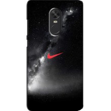 Чехол для Xiaomi Redmi Note 4X - с принтом Найк (AlphaPrint) (Найк красный)