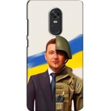 Чехол для Xiaomi Redmi Note 4X (AlphaPrint - с принтом Зеленского) – Зеленский солдат