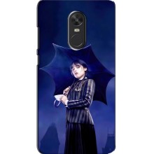 Чохли Венсдей на Xiaomi Redmi Note 4X Уенсдей (AlphaPrint) (Венздей з парасолькою)