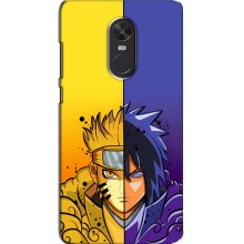 Купить Чехлы на телефон с принтом Anime для Редми нот 4х – Naruto Vs Sasuke
