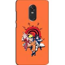 Naruto Anime Чехлы для Сяоми Редми Ноут 4Х (AlphaPrint)