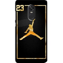 Силиконовый Чехол Nike Air Jordan на Редми нот 4х (Джордан 23)