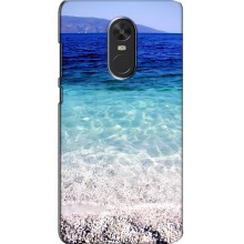 Силиконовый чехол с КАРТИНКАМИ лето для Xiaomi Redmi Note 4X (AlphaPrint) (Море)
