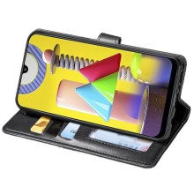 Шкіряний чохол-книжка GETMAN Gallant (PU) для Xiaomi Redmi Note 5 Pro / Note 5 (AI Dual Camera) – Чорний