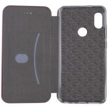 Кожаный чехол-книжка Classy для Xiaomi Redmi Note 5 Pro / Note 5 (DC) – Бордовый