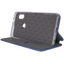 Кожаный чехол-книжка Classy для Xiaomi Redmi Note 5 Pro / Note 5 (DC) – Синий