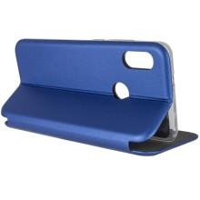 Кожаный чехол-книжка Classy для Xiaomi Redmi Note 5 Pro / Note 5 (DC) – Синий