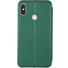 Кожаный чехол-книжка Classy для Xiaomi Redmi Note 5 Pro / Note 5 (DC) – Зеленый