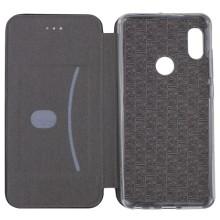 Кожаный чехол-книжка Classy для Xiaomi Redmi Note 5 Pro / Note 5 (DC) – Темно-синий