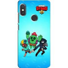 Чехлы Brawl Stars для Xiaomi Redmi Note 5 Pro (AlphaPrint)