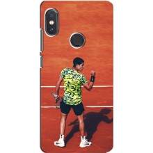 Чехлы с принтом Спортивная тематика для Xiaomi Redmi Note 5 Pro – Алькарас Теннисист