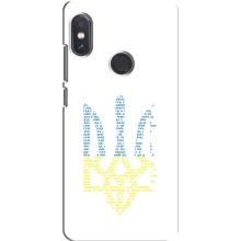 Чохли для Xiaomi Redmi Note 5 Pro Укр. Символіка (AlphaPrint) (Герб з букв)