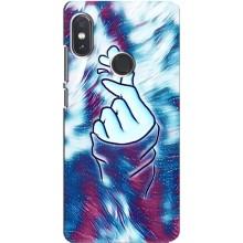 Чохол з принтом для Xiaomi Redmi Note 5 Pro (AlphaPrint - Знак сердечка)