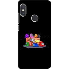 Чехол Амонг Ас для Xiaomi Redmi Note 5 Pro (AlphaPrint) (Амонг-ас)